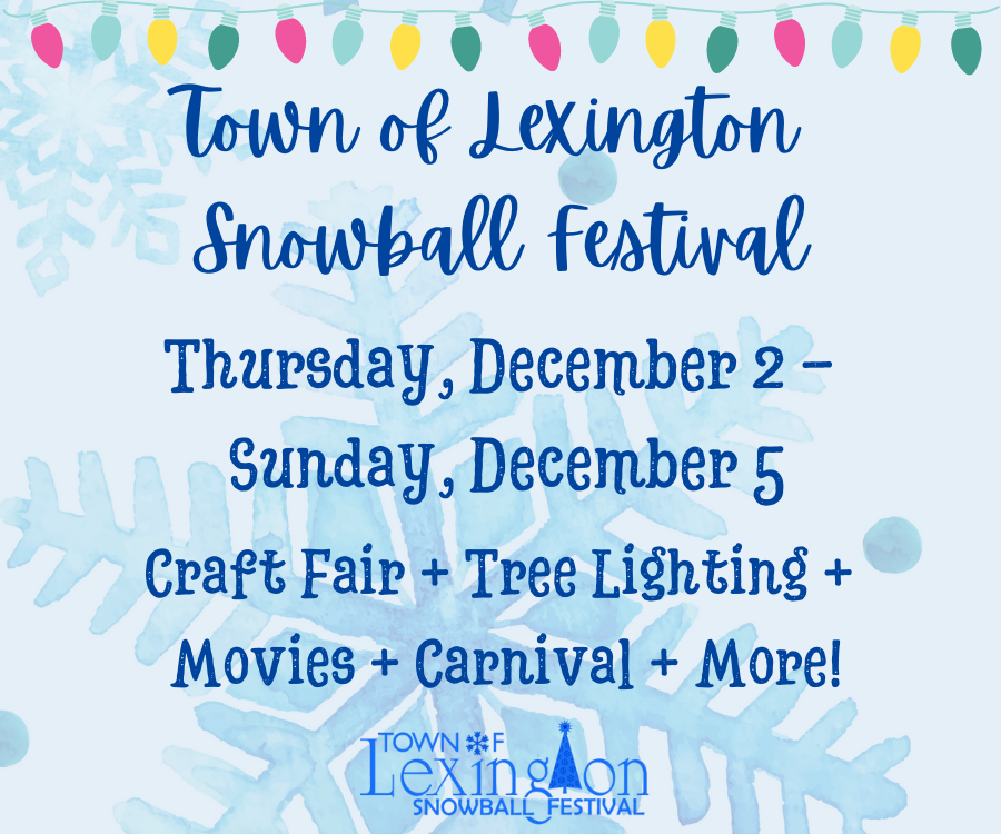 snowball festival-town of Lexington wtg